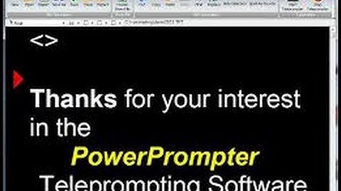 Teleprompter Software Solutions Provider Developer Designer Programmer Consultant Analyst