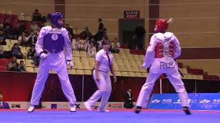 USA vs Russia. Mixed Gender Team. World Taekwondo World Cup Team Championships, Baku-2016.