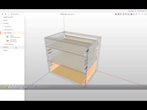 Export BXF2 from Blum Cabinet Configurator and import to Furniture Maker