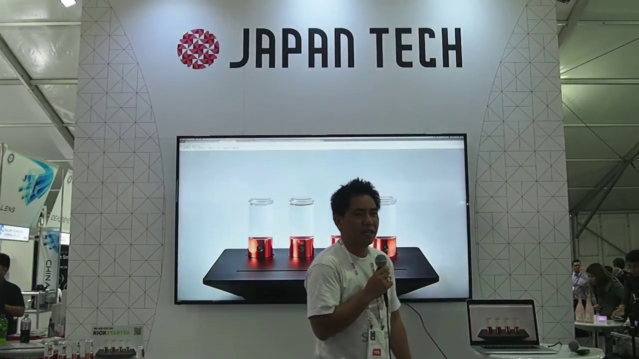 【Scentee Machina】Scentee Presentation [JAPAN TECH PROJECT] - YouTube