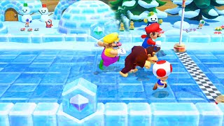 Mario Party 10 Minigames- Mario Vs Toad Vs Waluigi Vs Donkey Kong(Master Difficulty)