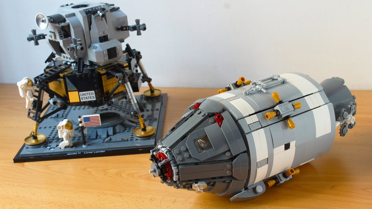 Lego Apollo 11 Command and Module MOC YouTube