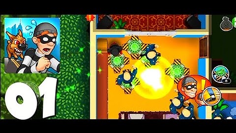 Robery Bob | Ninja - Suit | - gameplay walkthrough - part 01(iOS, Android).