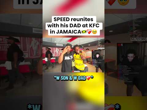 SPEED Reunites With His DAD in JAMAICA🇯🇲❤️ #ishowspeed #jamaica #enxrgy #fypシ