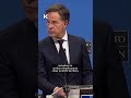 NATO Chief Mark Rutte: Drone strikes near Polish border show Putin's "desperation"