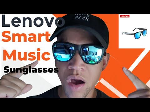Lenovo : Lecoo C8 smart Bluetooth 5.0 Sunglasses with earphone : Polorized smartglasses
