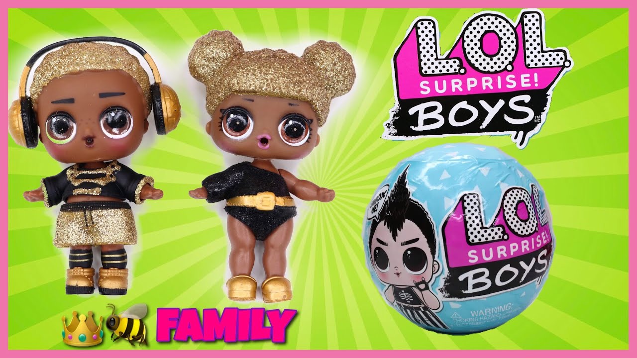 LOL Surprise BOYS Unboxing and Review Series 1! Blind Bags Opening 