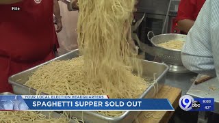 71st annual Election Day Spaghetti Supper sold out