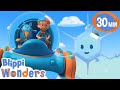 Blippi Learns About Snowflakes❄️ @BlippiWonders | Learning | Cartoons For Kids | After School Club