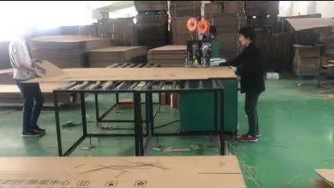 Horizontal stitching machine, manual big carton nailing machine