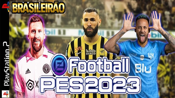 PES 2022 (PS2) COM BRASILEIRÃO E TIMES EUROPEUS ! 