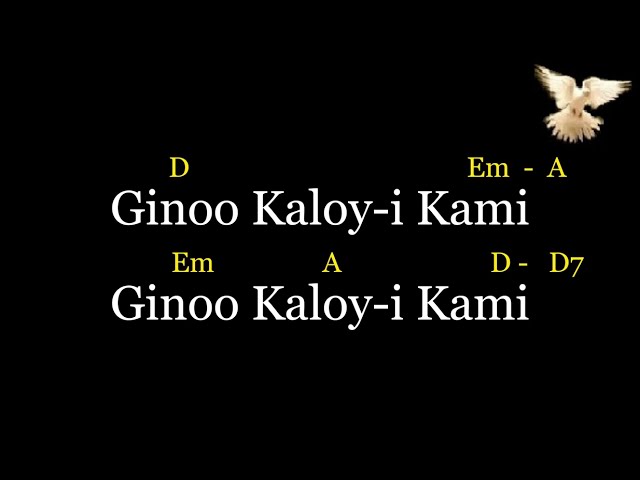 GINOO KALOY I KAMI Kyrie 2 - Vocals by: Catholic Music Choir ( CMC ) with Lyrics and Chords class=