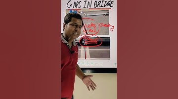 WHY BRIDGES HAVE GAPS?? #bridge #gaps #concrete #steel