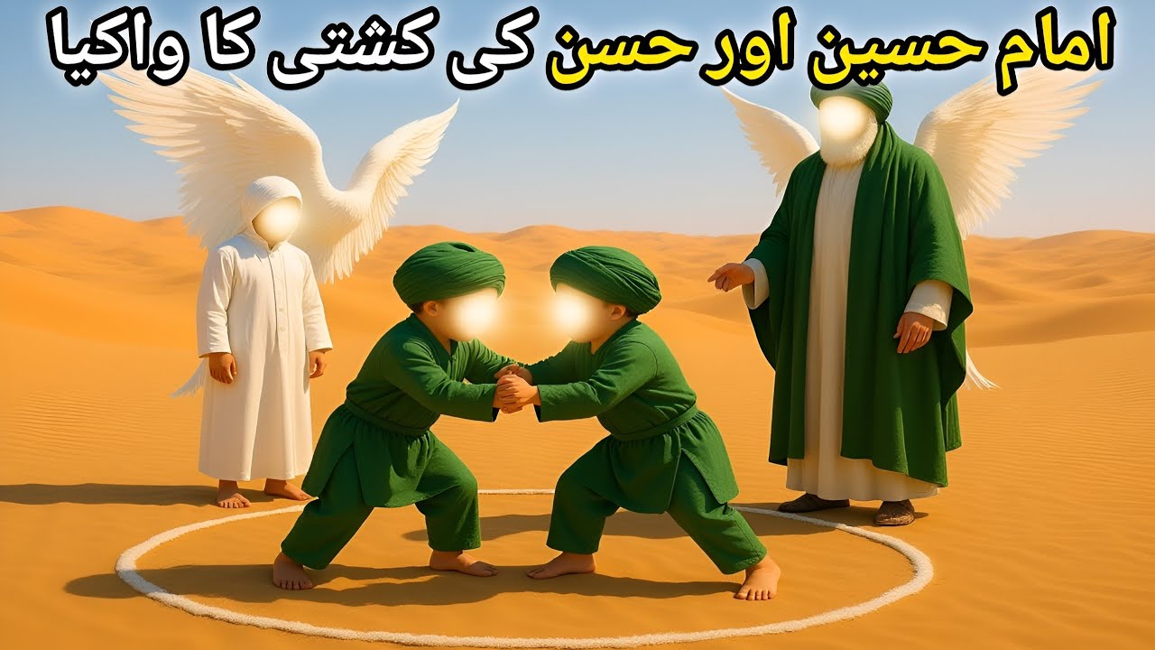 हज़रत इमाम हसन और हुसैन का बचपन का पूरा वाकिया | Story Of Imam Hassan And Hussain | 