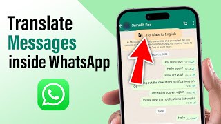 How to Translate Messages inside WhatsApp