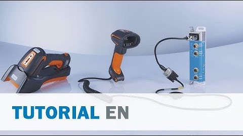 Tutorial hand-held scanner from SICK: EtherCAT fieldbus integration | SICK AG