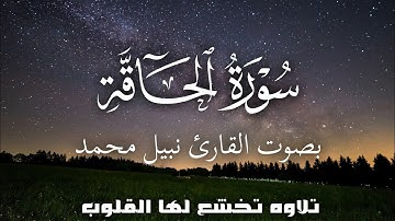 سوره الحاقه بصوت القارئ نبيل محمد تلاوه رائعه #القرآن_الكريم #القارئ نبيل محمد