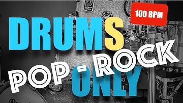 Pop Rock drum loop 100 bpm