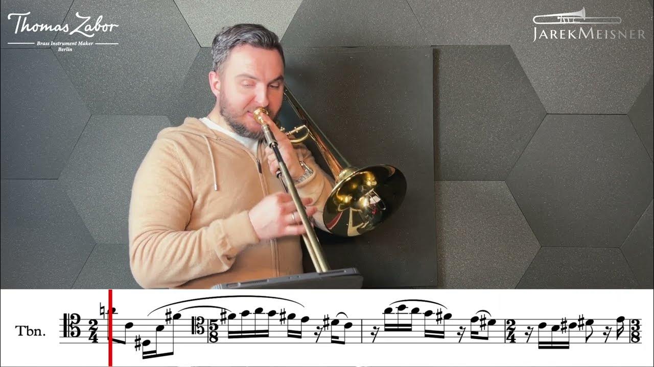 Marcel Bitsch Etude no. 13/ Jarek Meisner / Trombone YouTube