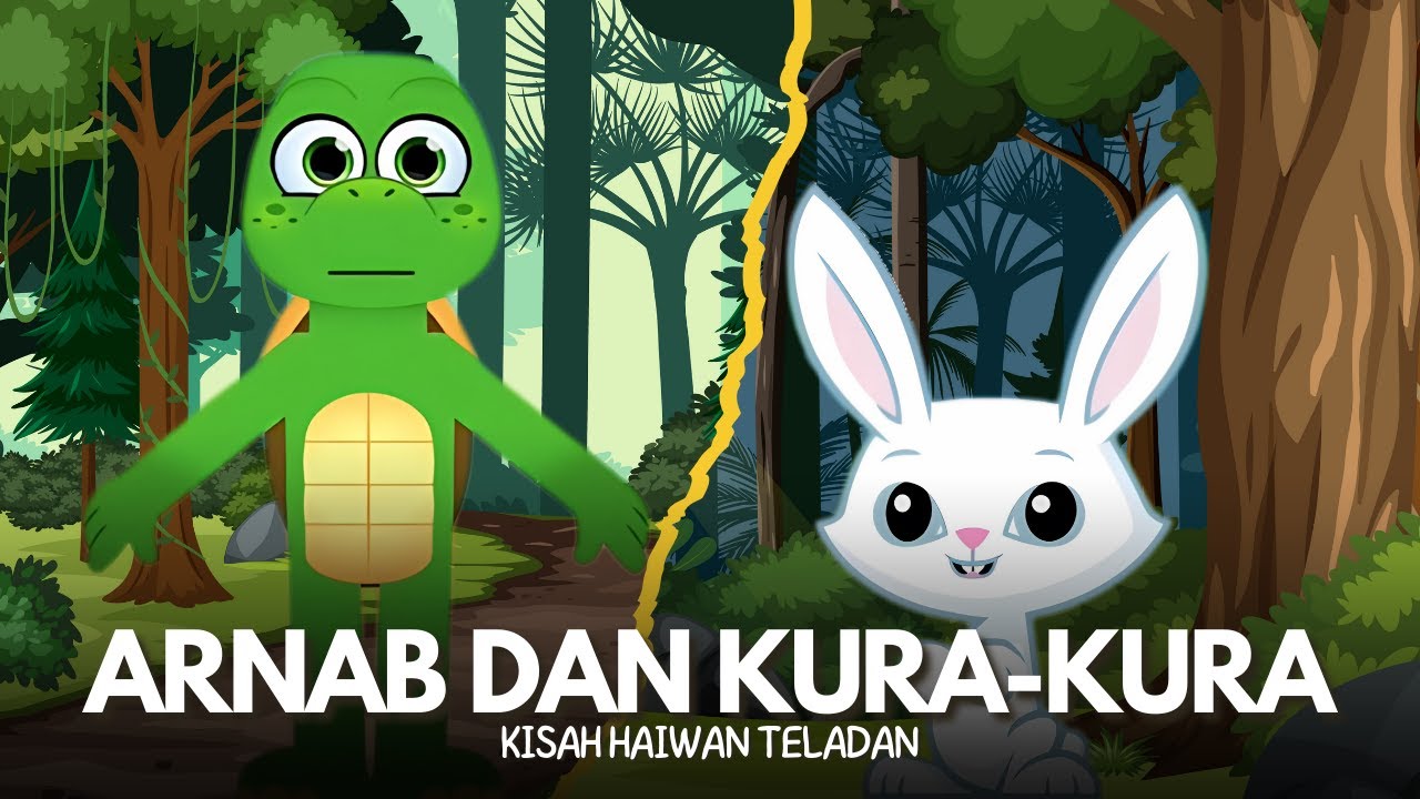 Kisah Arnab Dan Kura-Kura | Cerita Dongeng Anak-Anak | @PelangiTeladan