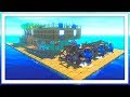 I Built The Perfect Biofuel Powered Steam Ship in Raft: The First Chapter