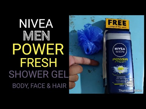 Review - Nivea Men Power Fresh Shower Gel