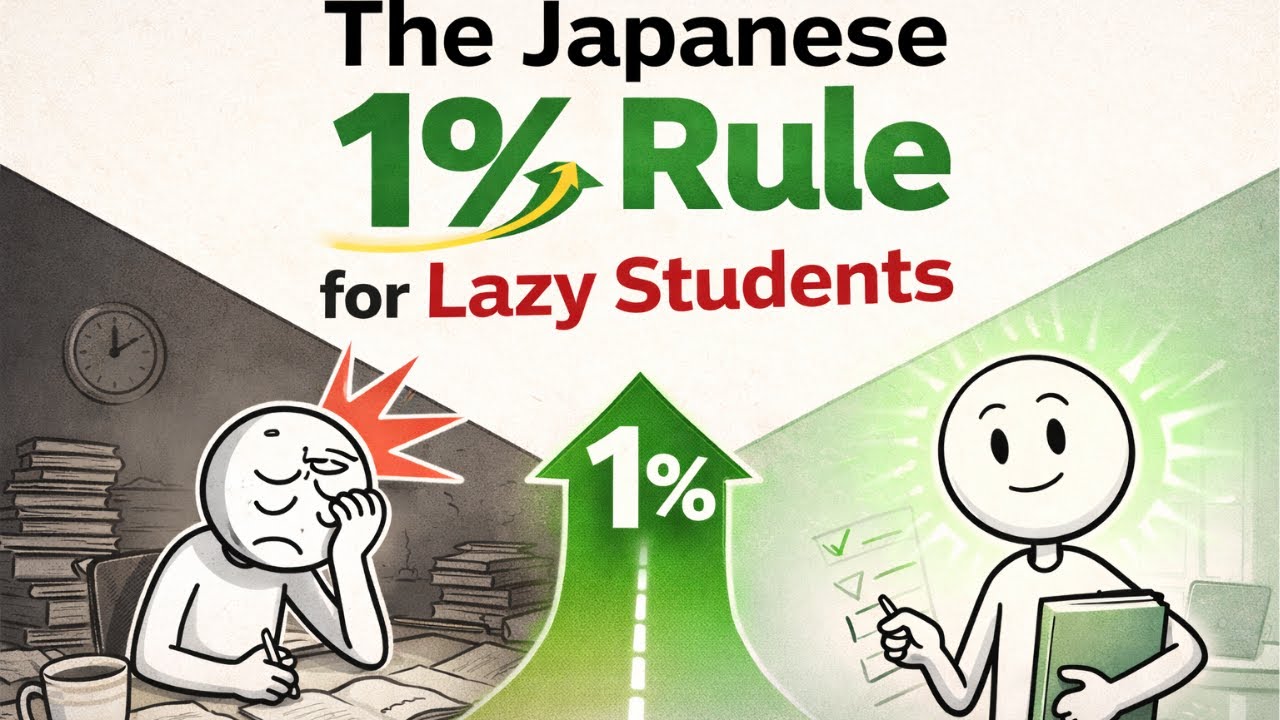 The Japanese 1% Rule That Makes Studying Feel Effortless