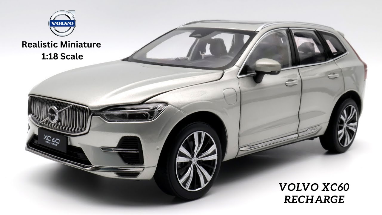 Unboxing Realistic Miniature Volvo XC60 Recharge 1:18 Scale Model