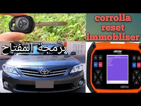 2009 Toyota Corolla transponder key programming||x300 pro3 key ...