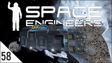Space Engineers Survival (Episode 58) - Building an Asteroid Mining Ship for ICE! [2025]