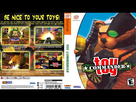 Toy Commander (1999) | Dreamcast | 4K Widescreen | (Almost) Longplay Full Game Walkthrough