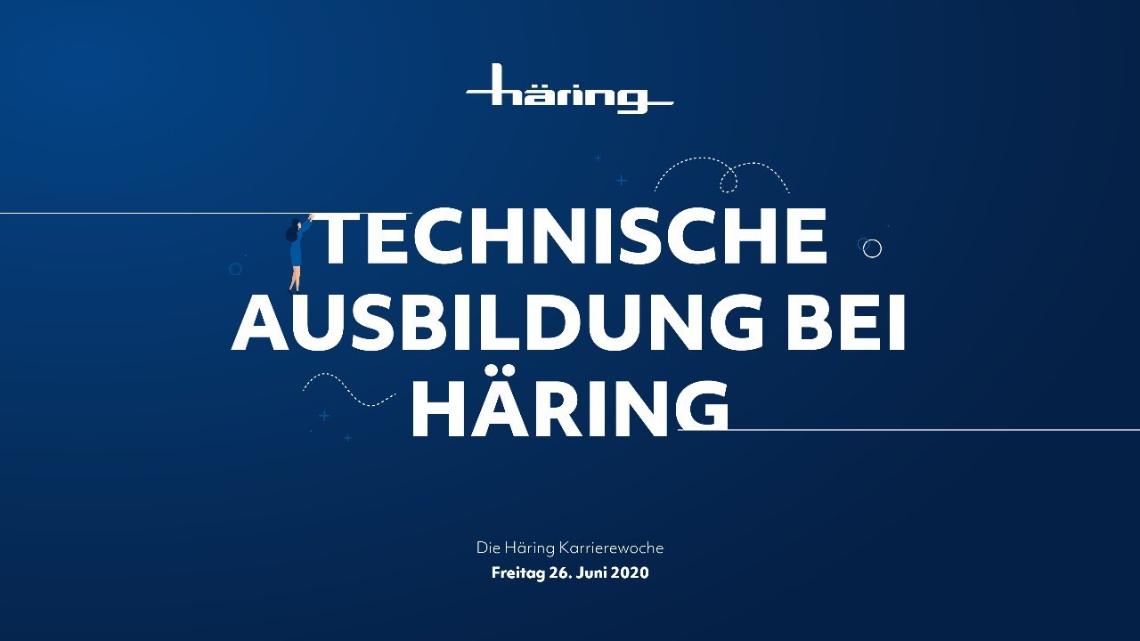 Technische Ausbildung bei Häring