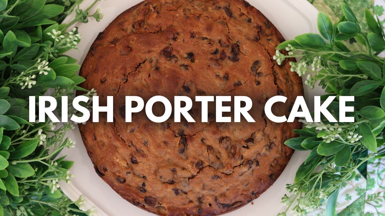 Irish Beer Cake | Porter Cake