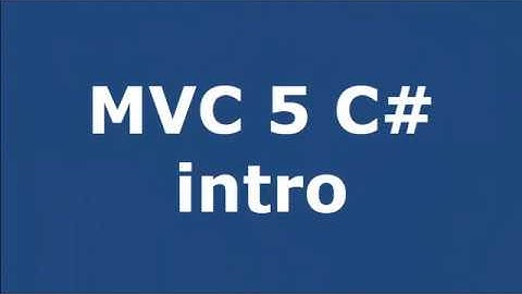 01-Curso MVC 5 C# .NET, app. desde cero, Introducción