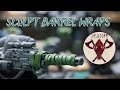 Sculpt A Barrel Wrap Using Green Stuff