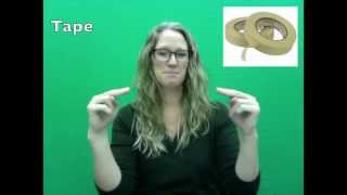 ASL Vocabulary - Art