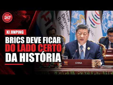 Xi Jinping: "O BRICS deve ficar do lado certo da história"