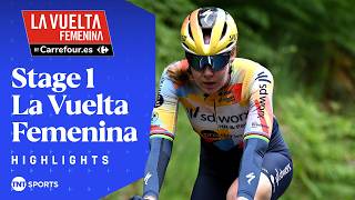 EXPLOSIVE VICTORY 🔥 | La Vuelta Femenina 2026 Stage 1 Race Highlights | TNT Sports Cycling