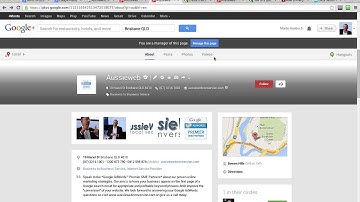 Claim your Google+ Local Page or migrate your Google Places to Google+ Local