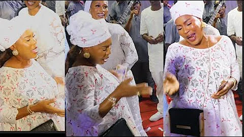 Faithia Williams Surprises Pasuma &Everyone With Her EPIC Dance Move At Eniola's Nollywood Wedding