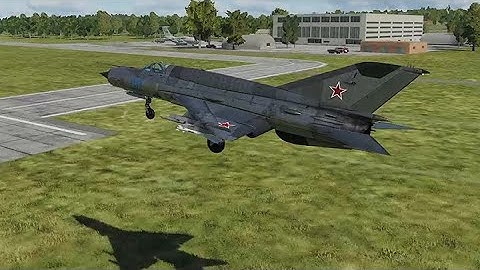 DCS World: MIG 21 bis Takeoff, Performance and Landing