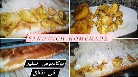 how to make turkey sandwich_street food_ساندويش بوكاديوس داند و معقودة سهل و سريع_facile et rapide