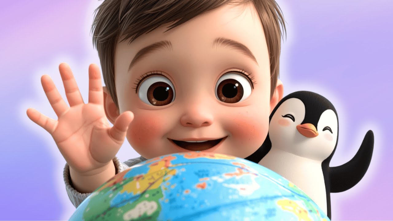Travel Around the World Song for Toddlers 🌍 | Fun Learning Song for Kids