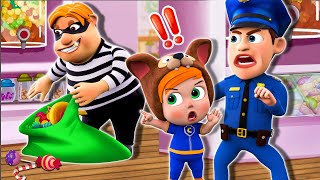 Police Officer Song | Stranger Danger | NEW✨Safety Tips Kid Songs & Nursery Rhyme By PIB Family