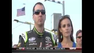 Manny Nunez National Anthem NASCAR