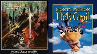 King Arthur in Film: Excalibur (1981) & Monty Python and the Holy Grail (1975)