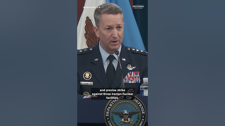 Chairman, Joint Chiefs of Staff details US attack on Iran, 'Operation War Hammer'