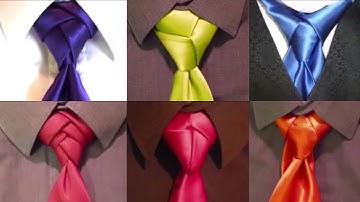 6 Different Ways To Tie a Tie with Stop Motion Animation