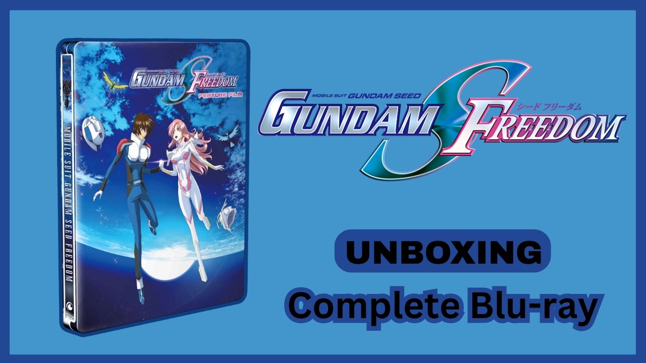 Unboxing: Mobile Suit Gundam SEED Freedom - Movie - (4K Blu-ray 