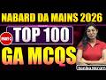 NABARD DA 2026 Mains | Top 100 General Awareness MCQs Part 3 | NABARD DA Mains Preparation Strategy